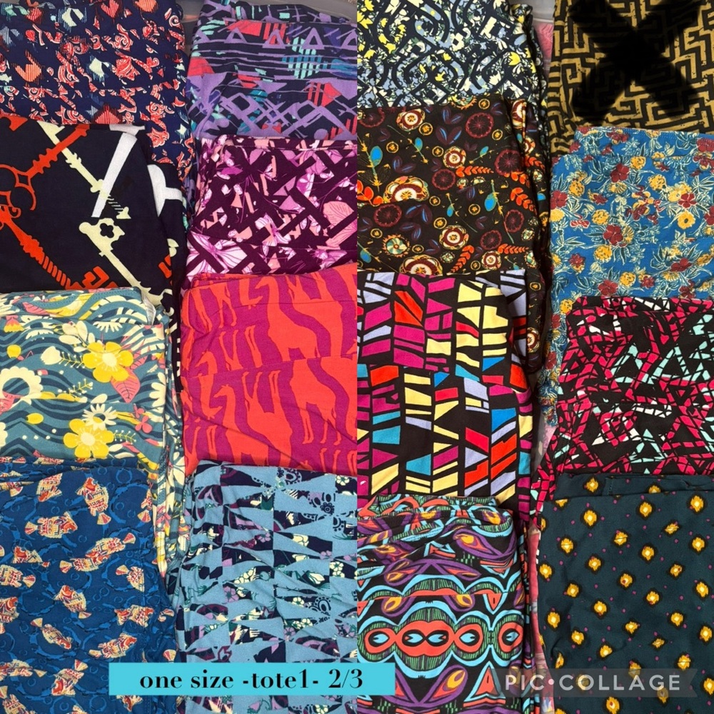 Colorful Patterned Leggings Collection (5Pairs -Mystery Box) - Picture 3 of 12